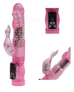 Happy Angel 3 Speeds Rotation Throbbing Rabbit Clitoris Dildo G spot Vibrator J1376  Sold By  Bay Area Outlet Health & Personal Care
