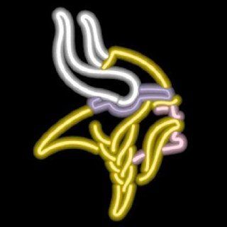 NFL Minnesota Vikings FootBall Real Glass Tube Neon Light Sign 32" X 24" Lower Price + Lower Shipping Rate the Best Offer!   Wall Porch Lights  