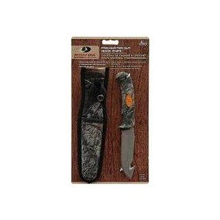 Mossy Oak Pro Hunter Field Gut Hook Knife (Break Up) : Hunting Knives : Sports & Outdoors