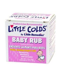 Little Remedies Little Colds Baby Rub Soothing Ointment    1.76 oz Health & Personal Care