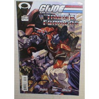 Gi Joe Vs the Transformers #4 Comic Book Cover B devils due Books