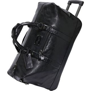 Kenneth Cole New York Roma Leather 22 Wheeled Duffel Carry On