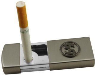 Stainless Steel Portable Pocket Ashtray with Snuffer (Assorted): Everything Else