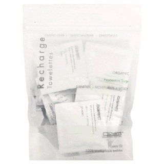 Giovanni: Organic Mini Towelettes 20 count, Recharge Peppermint Surge: Beauty