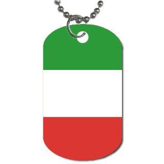 ITALY FLAG DOG TAG COOL GIFT 