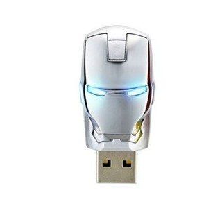 The Unique Iron Man Model Usb 2.0 Enough Memory Stick Flash Pen Drive 4g P51: Office Products