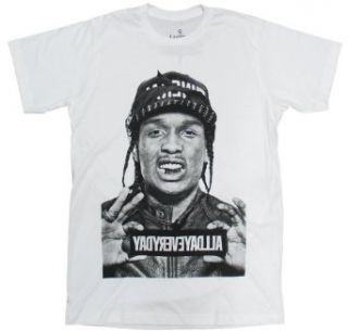 Lectro Asap Rocky T Shirt All Every Day New White Tee: Clothing