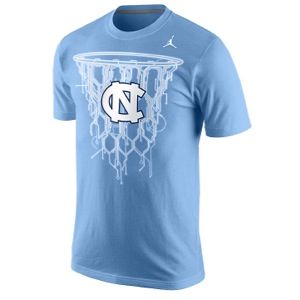 Nike College Tri Blend Net T Shirt   Mens   Basketball   Clothing   North Carolina Tar Heels   Valor Blue