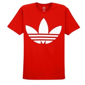 adidas Originals Graphic T Shirt   Mens   Casual   Clothing   Red/White