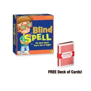 Blind Spell with Free Deck of Standard Playing Cards: Toys & Games