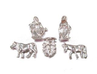 Sterling Silver Nativity Set: Jewelry Sets: Jewelry