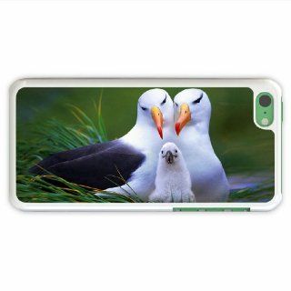Diy Apple Iphone 5C Animal Cute Of Wife Present White Case Cover For Everyone: Cell Phones & Accessories