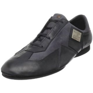 FIVE by Rio Ferdinand Men's Ross Oxford,Black/Grey,47 M EU / 14 D(M) US: Shoes