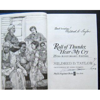 Roll of Thunder, Hear My Cry: Mildred D. Taylor, Jerry Pinkney: 9780803726475: Books