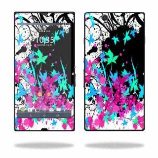 MightySkins Protective Vinyl Skin Decal Cover for Sony Xperia Z 4G LTE T Mobile Sticker Skins Leaf Splatter Cell Phones & Accessories