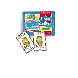 Learning Resources   Fast Track Learning US States and Capitals Card Game: Toys & Games