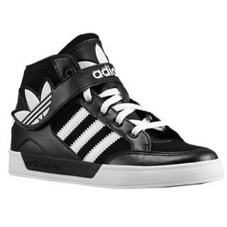 adidas Originals Hard Court Hi Strap   Boys Preschool   Basketball   Shoes   Black/Running White/Black