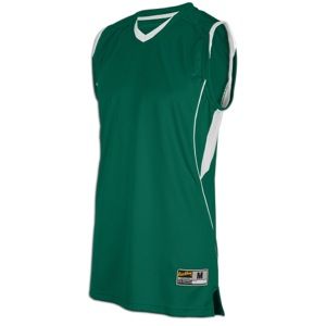 Eastbay EVAPOR Super Court Jersey   Mens   Basketball   Clothing   Forest/White
