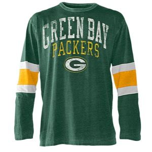 G III NFL Vintage Distressed L/S Jersey T Shirt   Mens   Football   Clothing   Green Bay Packers   Multi