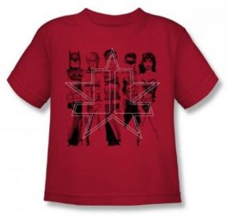 Justice League   Five Star Juvy T Shirt In Red Clothing