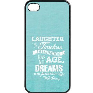 Dreams Walt Disney Quote iPhone 4 case   Custom Personalized iphone 4/4s case: Cell Phones & Accessories