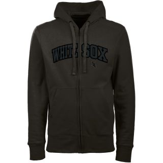 Antigua Chicago White Sox Mens Signature Full Zip Hooded Sweatshirt   Size: