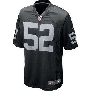 NIKE Mens Oakland Raiders Khalil Mack Game Team Color Jersey   Size: Small