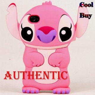Cool Buy's Authentic Pink Lilo and Stitch 3D Movable Ear Flip Hard Case Cover For Apple iPhone 4S / 4    Has One Year Warranty Only Sell By Cool Buy (Please Compare the Quality) with one year warranty only from Cool Buy: Cell Phones & Accessories