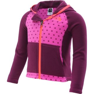 THE NORTH FACE Toddler Girls Glacier Full Zip Hoodie   Size: 4t, Azalea Pink