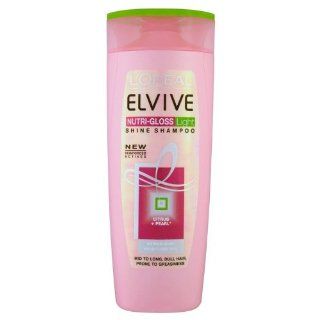 Loreal Elvive Nutri gloss Light Shampoo 400 Ml : Standard Hair Shampoos : Beauty