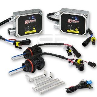 DPT, HID DT KIT LB 9004 HL 8K BLT, 8000K Cool White HID Bi Xenon Replacement Conversion Kit with 9004 Dual Low+High Beam Bulbs Headlight Fog Light Lamp and AC Thick Digital Ballasts: Automotive