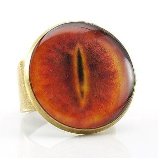 DaisyJewel LOTR EXCLUSIVE: Atop the Stronghold of Barad dur, the Dark Tower, Under the Skies of Mordor, Burns the Fiery Red All Seeing Eye of Sauron. Control the Power of the Dark Lord like Saruman Himself with This **Eye of Sauron** inspired Lord of the R