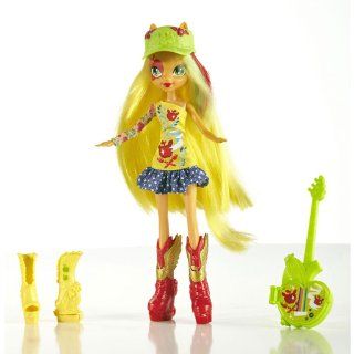My Little Pony Equestria Girls Applejack Doll with Guitar: Toys & Games
