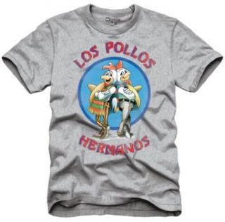 Breaking Bad Los Pollos Hermanos T shirt: Clothing