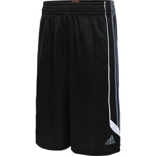 adidas Mens All City Basketball Shorts   Size: Medium, Black/white