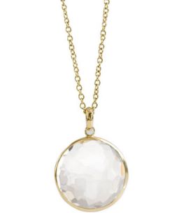 Quartz Lollipop Pendant Necklace   Ippolita   Clear