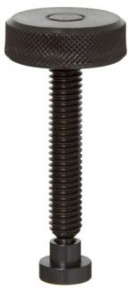 TE CO 31322L Knurled Knob Swivel Screw Clamp With Large Pad Black Oxide, 1/4 20 Thread x 2 8/89" Lg (2 Pack): Fixturing Clamps: Industrial & Scientific