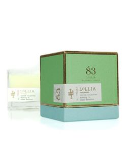 Running In Grass Barefoot Candle   Lollia   Green