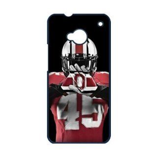 NCAA Ohio State Buckeyes Custom HTC M7 Best Durable Plastic Case By Every New Day: Cell Phones & Accessories
