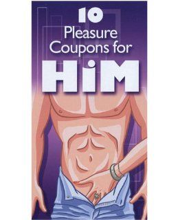 10 pleasure coupons for him (Pack Of 2): Health & Personal Care