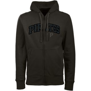 Antigua Pittsburgh Pirates Mens Signature Full Zip Hooded Sweatshirt   Size:
