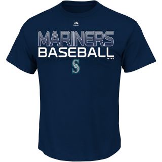 MAJESTIC ATHLETIC Mens Seattle Mariners Game Winning Run T Shirt   Size 2xl,
