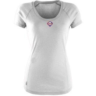 Antigua Philadelphia Phillies Womens Pep Shirt   Size Medium, White (ANT