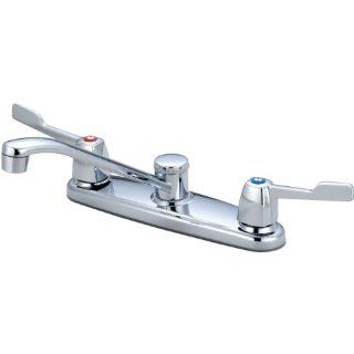 Olympia Faucets K 5150 Two Handle Kitchen Faucet, Chrome Finish   Touch On Kitchen Sink Faucets  