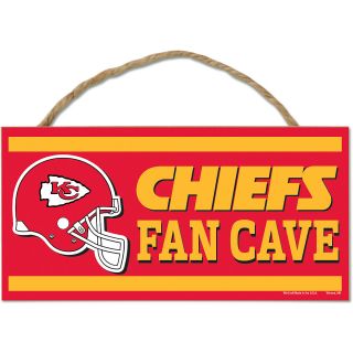 Wincraft Kansas City Chiefs 5X10 Wood Sign with Rope (83031013)