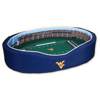 Stadium Cribs West Virginia Mountaineers Football Stadium Pet Bed   Size: