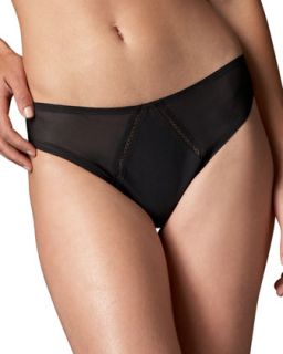 Womens Nature Thong   La Perla   Black (XSMALL/1)