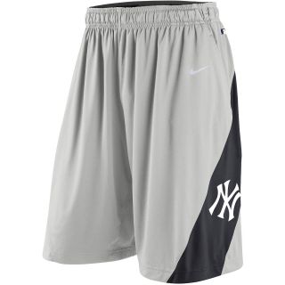 NIKE Mens New York Yankees AC Dri FIT Training Shorts   Size: Xl, Grey