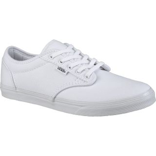 VANS Womens Atwood Low Skate Shoes   Size: 10, White/white