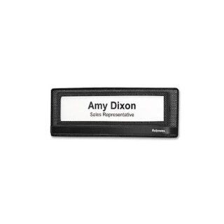 Fellowes Mesh Partition Additions Name Plate (7703201) : Office Desk Trays : Office Products